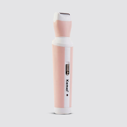 Kemei KM-3024 4-in-1 Rechargeable Women’s Grooming Kit- Professional Hair Removal & Shaver Set