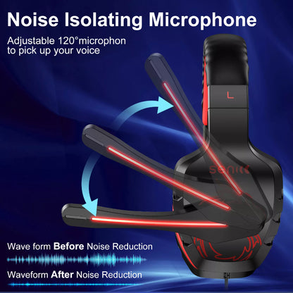 A1S Gaming Headphones 3.5mm Plug Light Weight Headphones