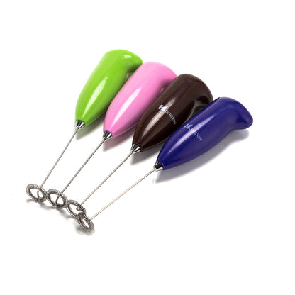 Stainless Steel Automatic Hand Held Electric Mixer Frother Mini Stirrer