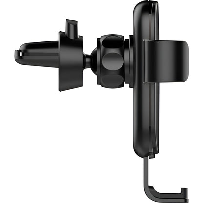 LDNIO MG10 Universal 360° Gravity Car Mount – Auto Lock & Release Phone Holder with Non-Slip Clamp