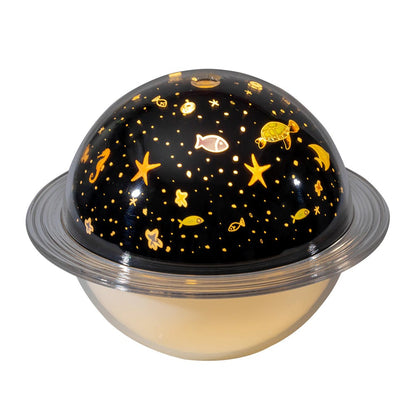 UFO Projection Lamp Air Humidifier Aromatherapy Diffuser For Kid Room Ultrasonic