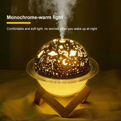 UFO Projection Lamp Air Humidifier Aromatherapy Diffuser For Kid Room Ultrasonic