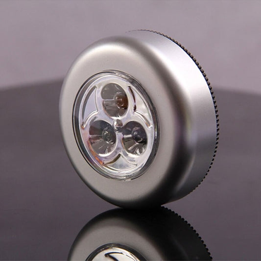 3Pcs LED Wireless Night Light Stick Click Touch Lamp Car Cabinet Closet Lamp
