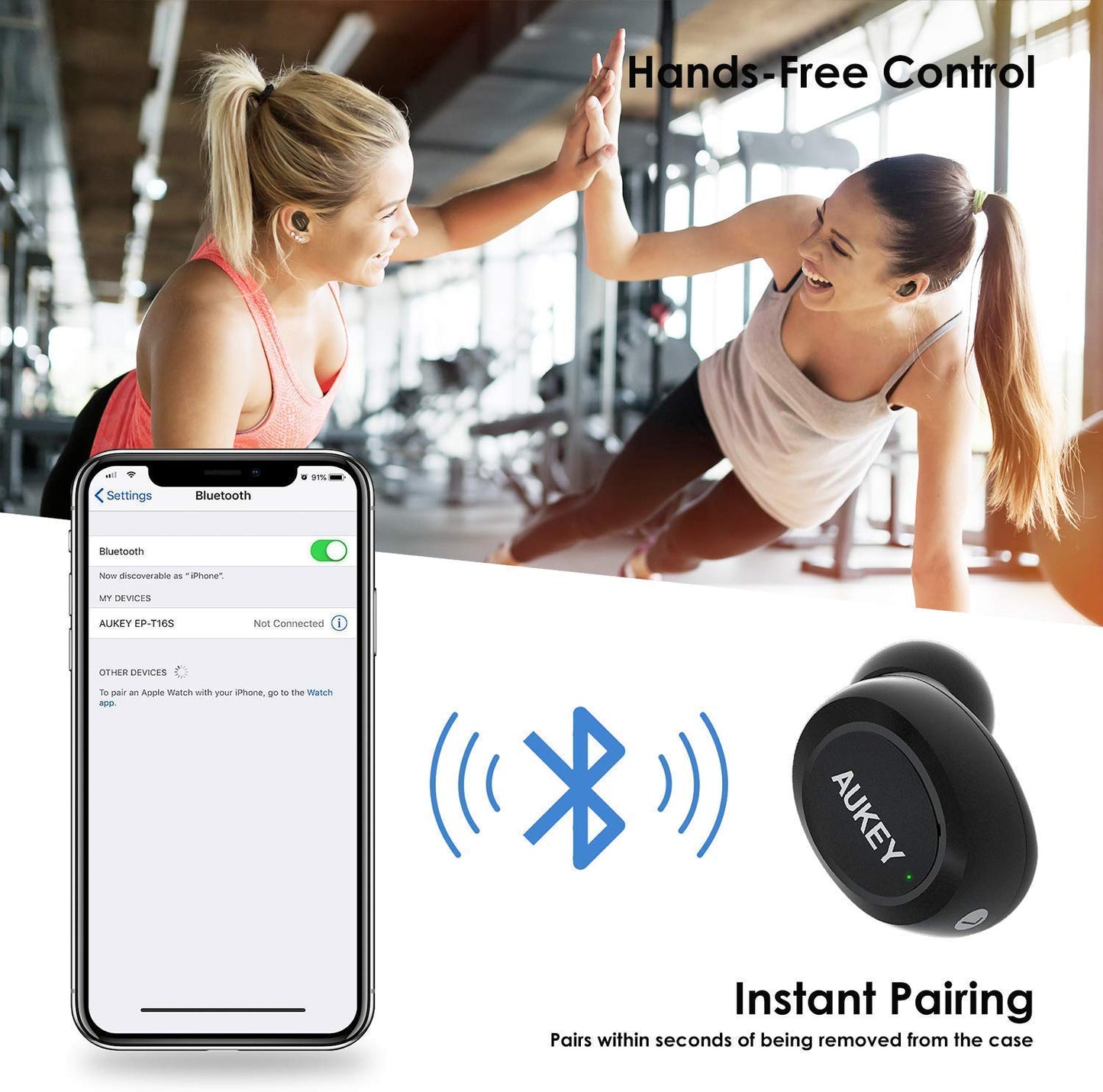 EP-T16S TWS Airdots Latitude Headset Bluetooth True Wireless Earbuds