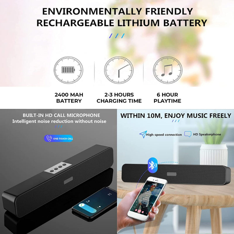 MTC Solo-301 Smart Wireless Desktop Portable Speaker