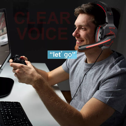 A1S Gaming Headphones 3.5mm Plug Light Weight Headphones