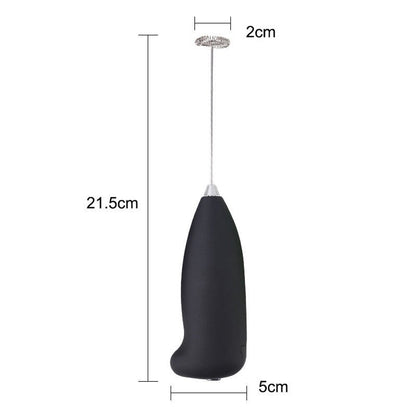 Stainless Steel Automatic Hand Held Electric Mixer Frother Mini Stirrer