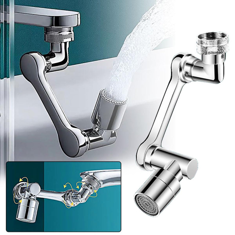 Multi-Functional Anti-Splash Kitchen And Bathroom Faucet Extender With 1080° Rotation And Filter