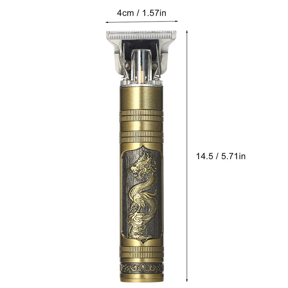 Hair Clipper Rechargeable Thread Engraving Trimmer For Men USB Electric Barber Shaving Machine