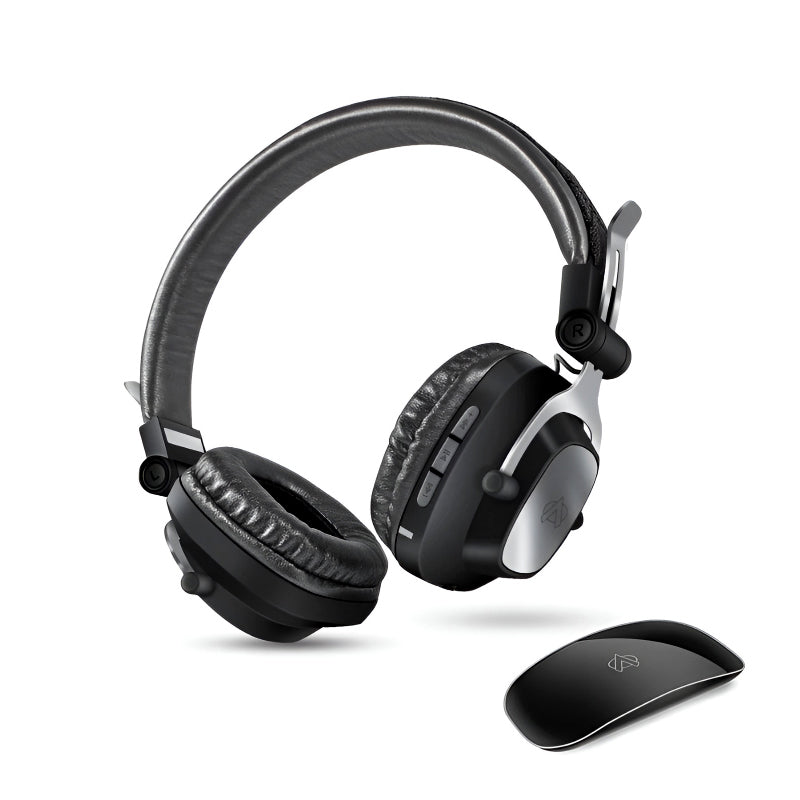 Audionic B26 BlueBeats Comfortable Over-Ear Wireless Headphones – High-Definition Bluetooth Headset for TV & Music