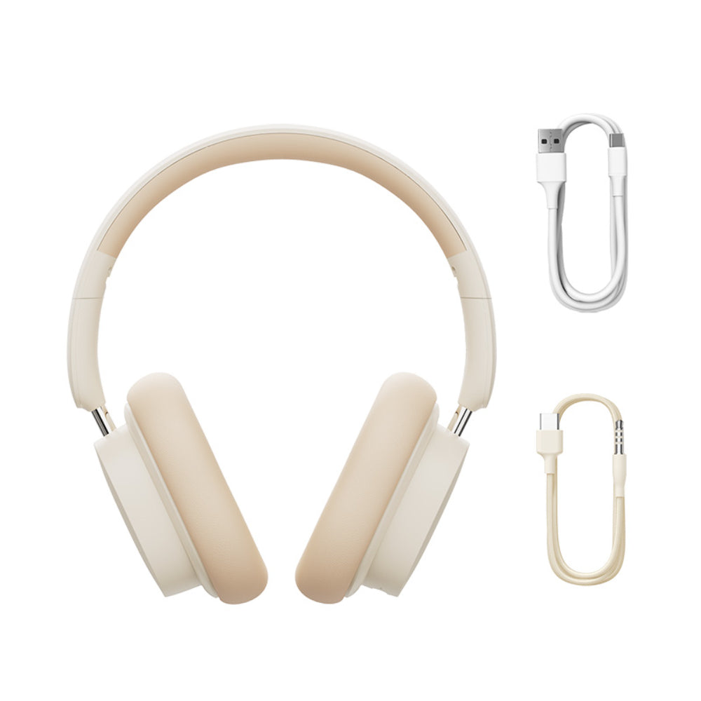 Baseus Bowie D05 Wireless Headphones: Bluetooth 5.3, 70-Hour Playtime, Foldable Design, 40mm Drivers, HiFi Stereo Sound