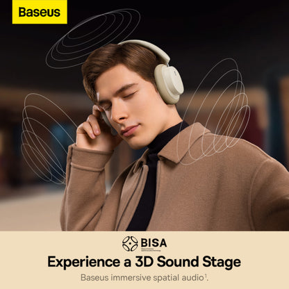 Baseus Bowie D05 Wireless Headphones: Bluetooth 5.3, 70-Hour Playtime, Foldable Design, 40mm Drivers, HiFi Stereo Sound