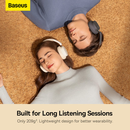 Baseus Bowie D05 Wireless Headphones: Bluetooth 5.3, 70-Hour Playtime, Foldable Design, 40mm Drivers, HiFi Stereo Sound