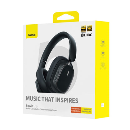 Baseus Bowie H1i Noise-Cancellation Wireless Headphones With ANC, 100 hours battery life And Premium Sound Quality