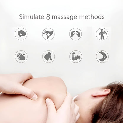 Pack of 2 Mini Electric Massage Sticks with 8 Modes and 19 Intensity Levels