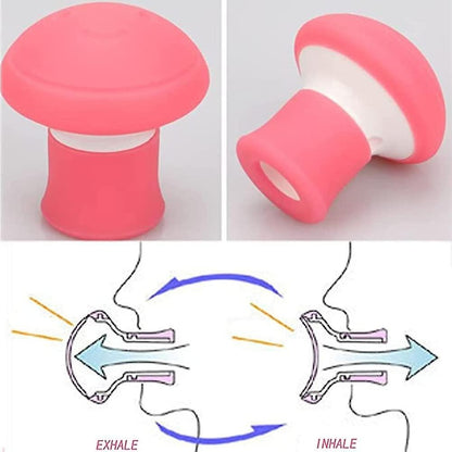 Face Exerciser, Face Trainer Facial Yoga for Skin Tighten Firm Jawline Exerciser Double Chin Breathing Exercise Tool