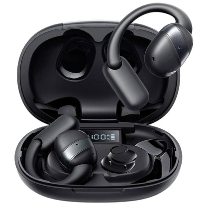 Joyroom JR-OE4 Open-Ear True Wireless Headphones – Bluetooth 5.4, 50H Playtime, IPX4 Sweatproof, LED Display – Sports & Outdoor Use