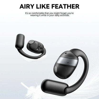 Joyroom JR-OE4 Open-Ear True Wireless Headphones – Bluetooth 5.4, 50H Playtime, IPX4 Sweatproof, LED Display – Sports & Outdoor Use