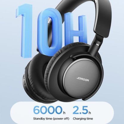 Joyroom JR-OH1 Wireless Bluetooth Headphones with Noise-Cancelling Microphone, Lightweight Design, and 10-Hour Playback Time