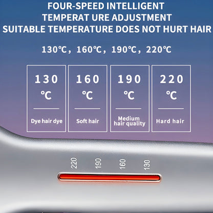 Kemei KM-2052 Professional Hair Straightener – Sleek Design with Ceramic Coated Plates
