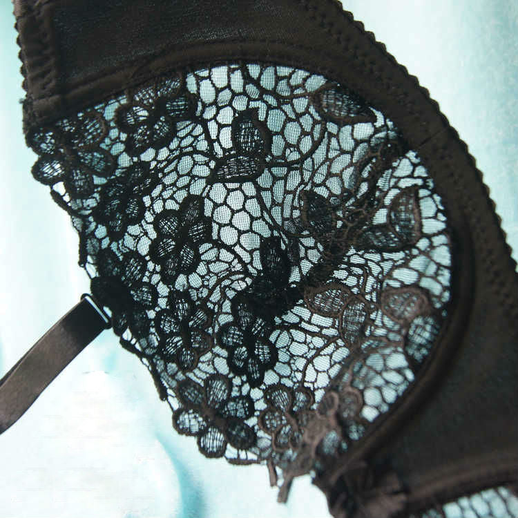 Women Sexy Ultra-thin Transparent Lace Bras Mesh Lingerie