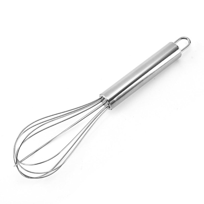 Pack Of 5 Stainless Steel Whisk Non-Stick Flexible Beater Easy To Handle Easy To Clean Multifunction Manual Stirrers