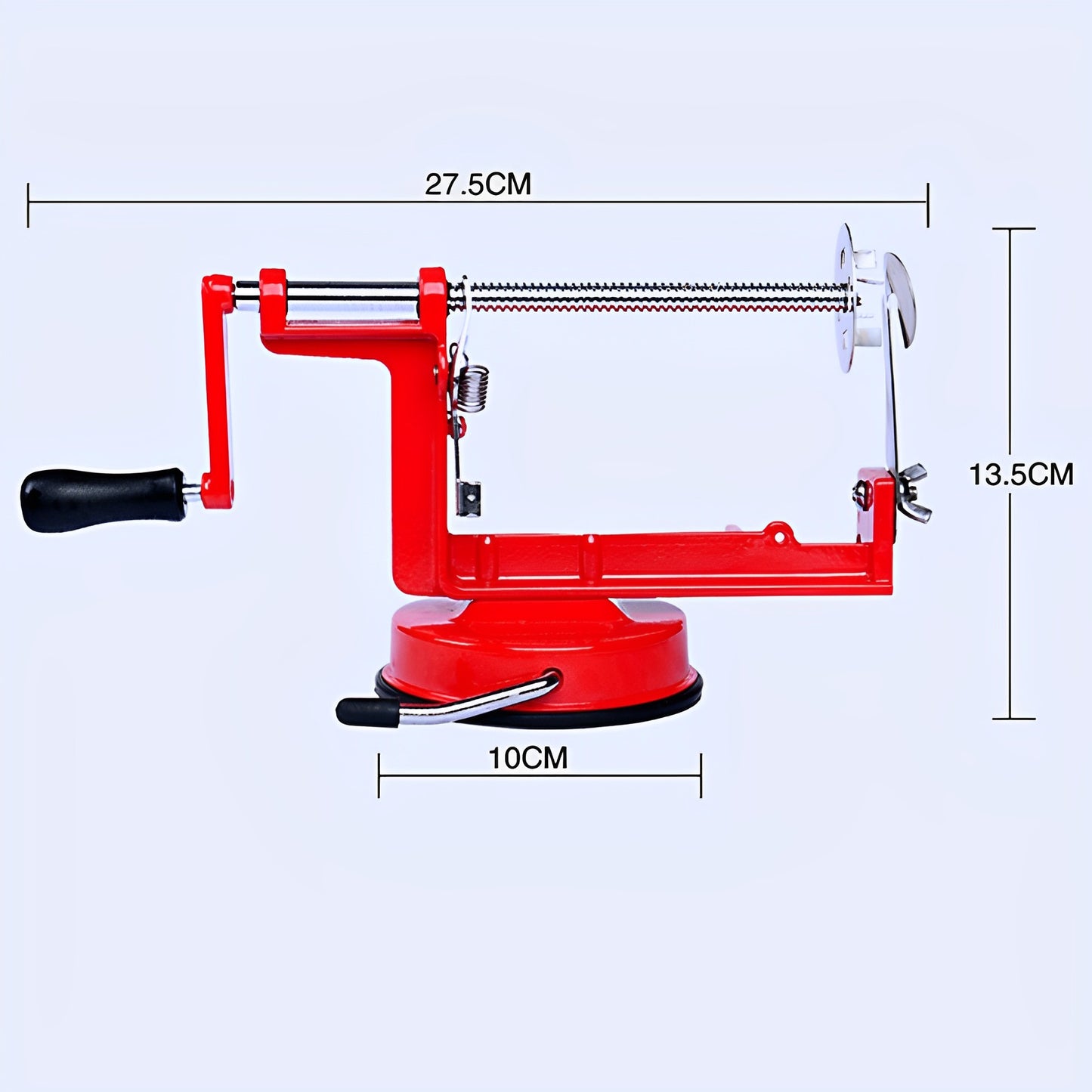 High-Quality Spiral Potato Slicer With Non-Slip Rubber Feet
