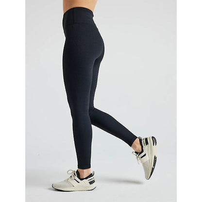 Premium Women Comfort-Fit High-Waist Ribbed Activewear Leggings