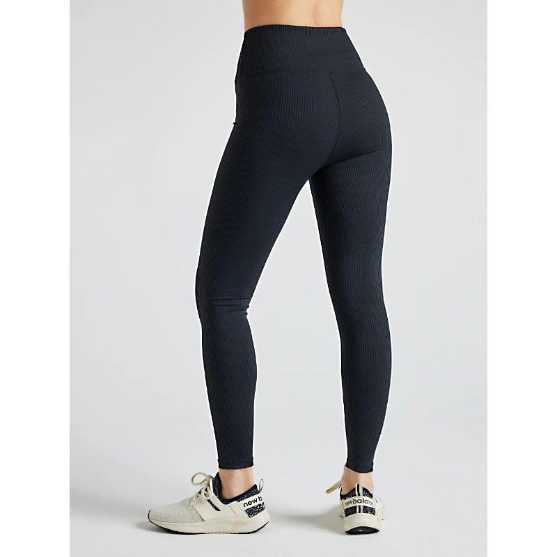 Premium Women Comfort-Fit High-Waist Ribbed Activewear Leggings