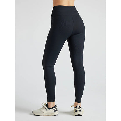 Premium Women Comfort-Fit High-Waist Ribbed Activewear Leggings