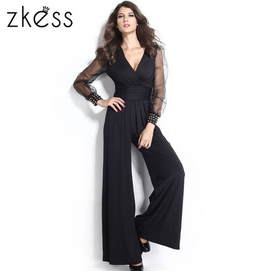 Premium Women’s Slim-Fit Fashion Jumpsuit – Elegant One-Piece Printed Bodycon Romper – High-Stretch Casual & Party Wear Long Jumpsuit