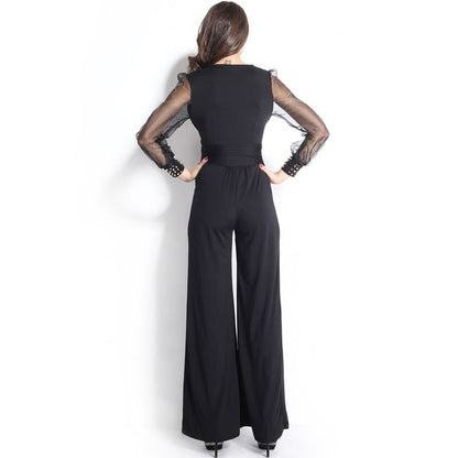 Premium Women’s Slim-Fit Fashion Jumpsuit – Elegant One-Piece Printed Bodycon Romper – High-Stretch Casual & Party Wear Long Jumpsuit