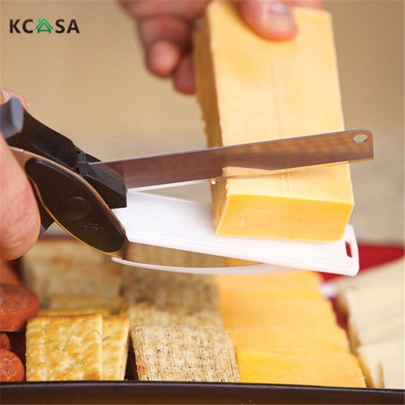 Clever Cutter Stainless Steel Multifunction Kitchen Vegetables Bread Slicer Chopper
