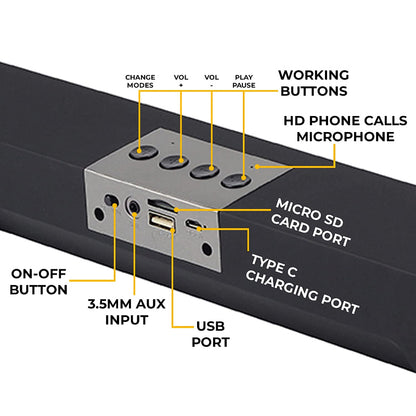 MTC Solo-301 Smart Wireless Desktop Portable Speaker