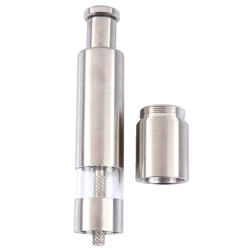 One Handed Operation Thumb Push High Quality Stainless Steel Spice Grinder