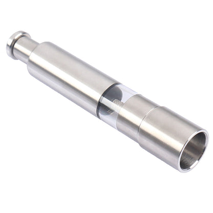 One Handed Operation Thumb Push High Quality Stainless Steel Spice Grinder