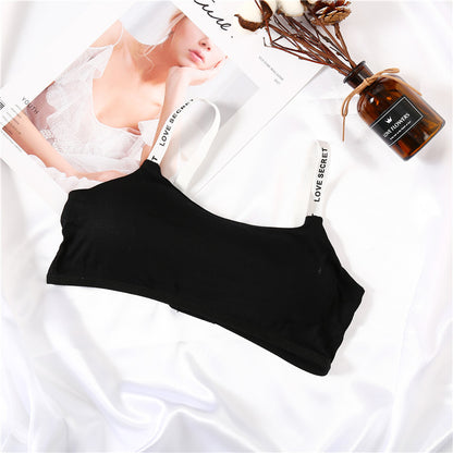 Women’s Sports Bra With Removable Seamless Pads letter Printed Breathable top