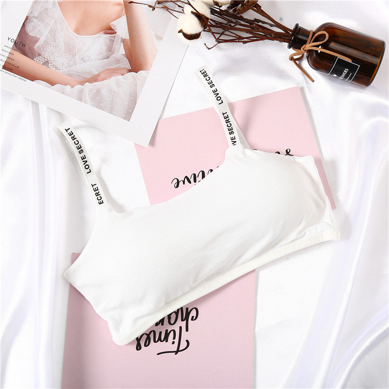 Women’s Sports Bra With Removable Seamless Pads letter Printed Breathable top