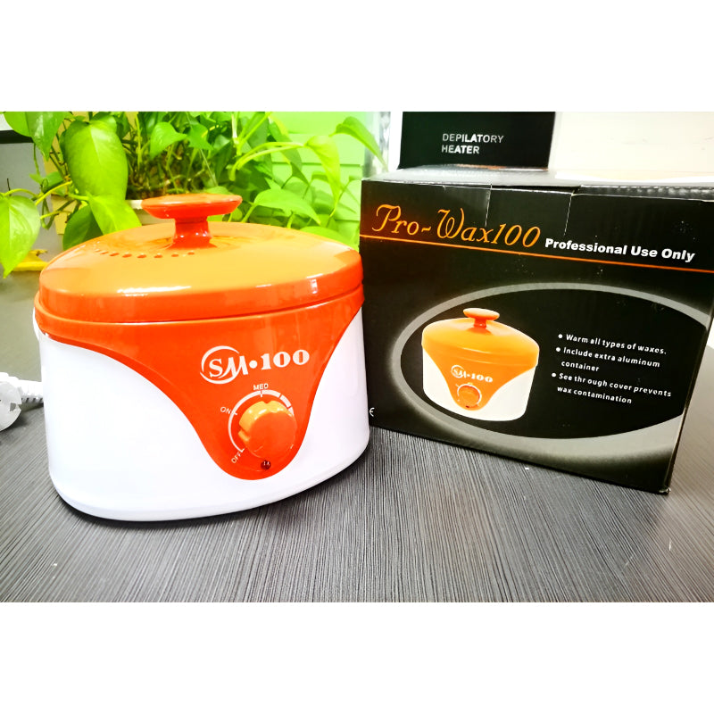 SM.100 Electric Wax Warmer for Hair Removal – Professional Melting Pot for Depilatory and Paraffin Wax