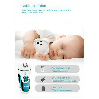 Daling DL-6018 Epilator 4-In-1 Multi-Functional Rechargeable Ladies’ Grooming Kit