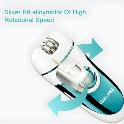 Daling DL-6018 Epilator 4-In-1 Multi-Functional Rechargeable Ladies’ Grooming Kit