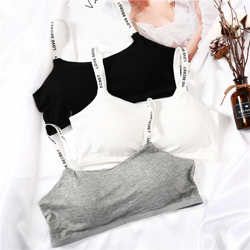 Women’s Sports Bra With Removable Seamless Pads letter Printed Breathable top