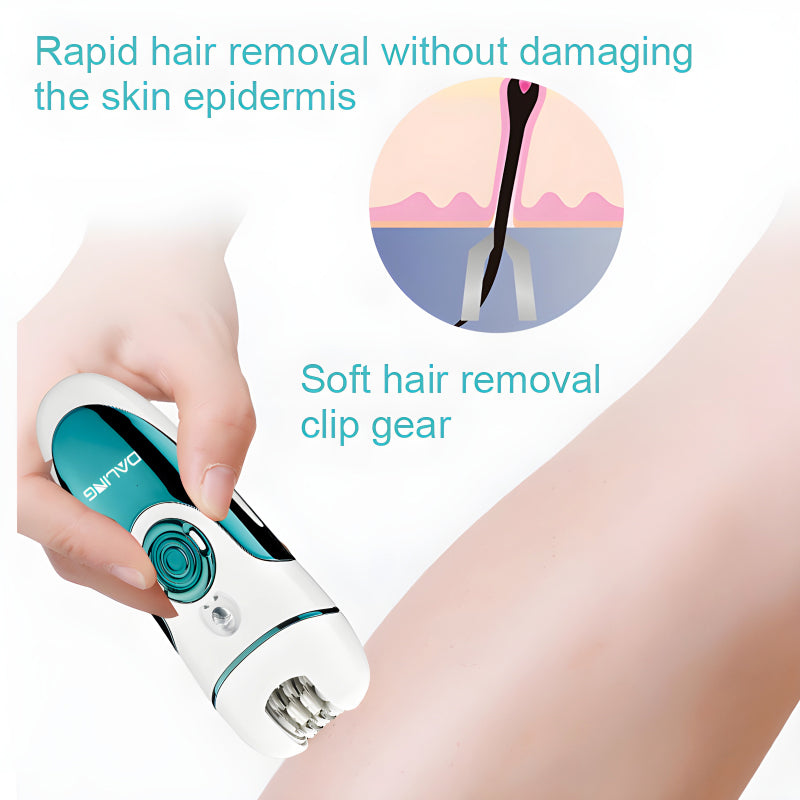 Daling DL-6018 Epilator 4-In-1 Multi-Functional Rechargeable Ladies’ Grooming Kit