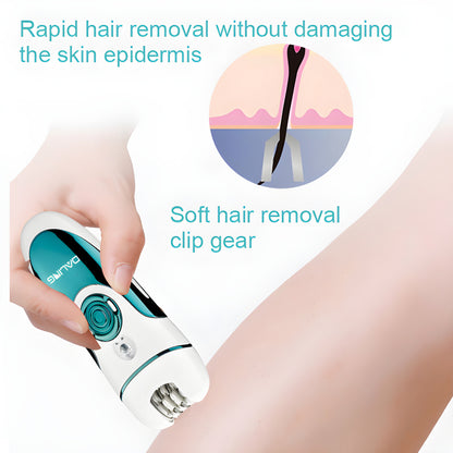 Daling DL-6018 Epilator 4-In-1 Multi-Functional Rechargeable Ladies’ Grooming Kit