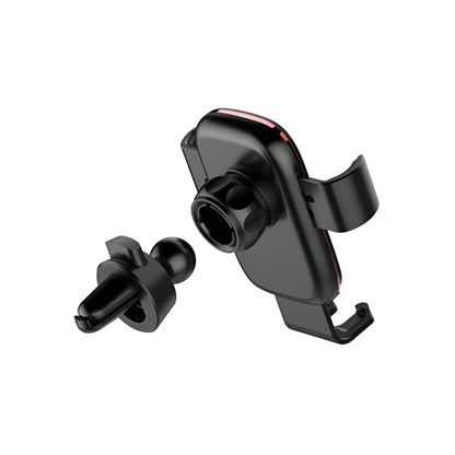 LDNIO MG10 Universal 360° Gravity Car Mount – Auto Lock & Release Phone Holder with Non-Slip Clamp