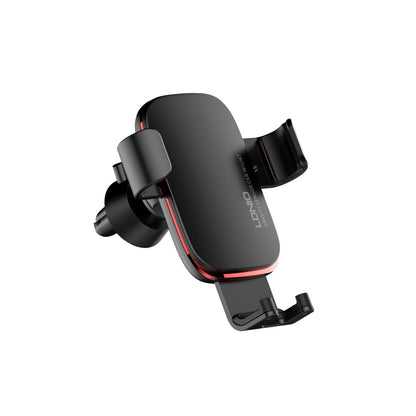 LDNIO MG10 Universal 360° Gravity Car Mount – Auto Lock & Release Phone Holder with Non-Slip Clamp