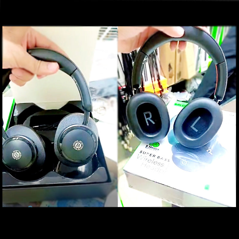 Bluk’s BX-81 Wireless Headphones – Super Bass, 40mm Drivers & Ultra-Low Latency Gaming Mode