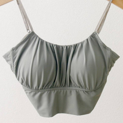 Women’s Fashionable Sheer Adjustable Camisole Bralette Stylish Seamless Wear