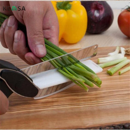 Clever Cutter Stainless Steel Multifunction Kitchen Vegetables Bread Slicer Chopper