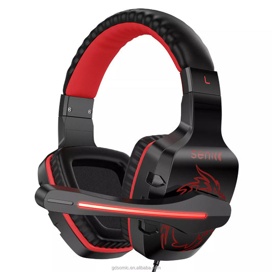 A1S Gaming Headphones 3.5mm Plug Light Weight Headphones